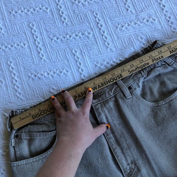 L.L.Bean Double L Comfort Waist Tan Jeans Men’s 37x32 Relaxed Fit Y2K Workwear - Picture 8 of 10